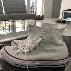 White High Top Converse